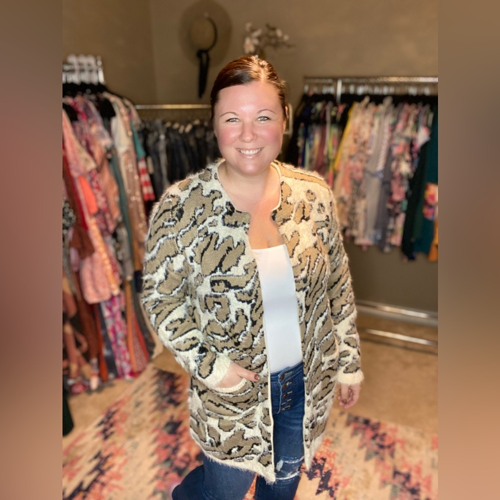 Cheetah Girl Cardigan